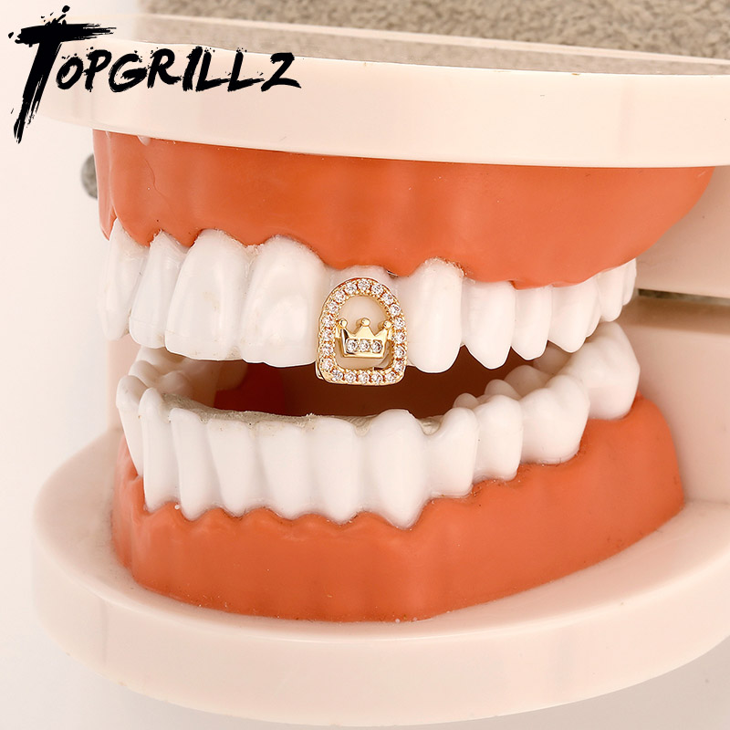 Women'S Fashion Visor - TOPGRILLZ-tapas de dientes de corona de