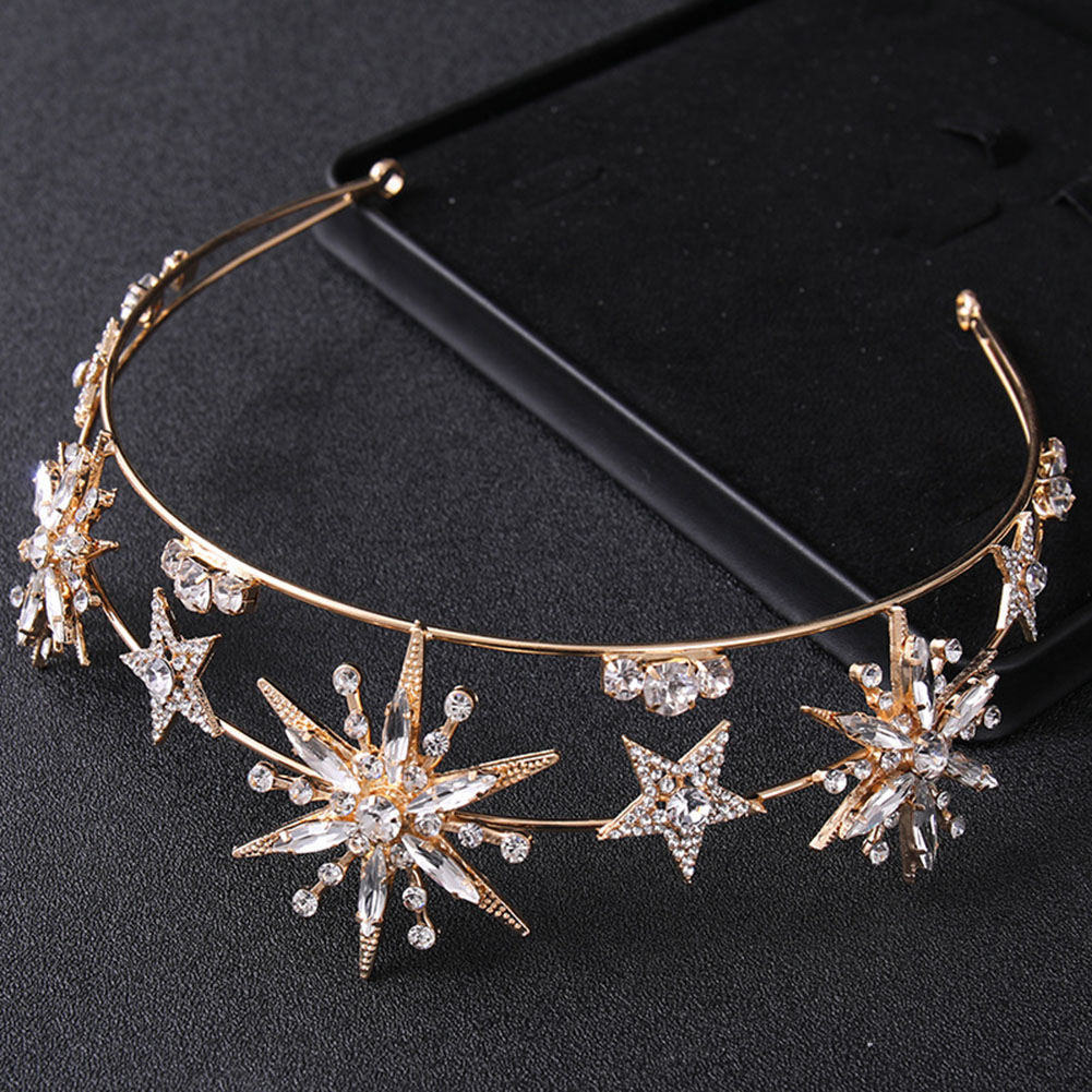 Women'S Fashion Layering - Corona en forma de estrella con