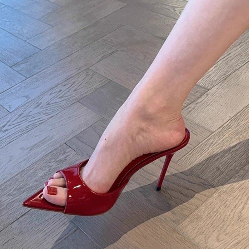Women'S Fashion Q - Sandalias de tacón alto fino para