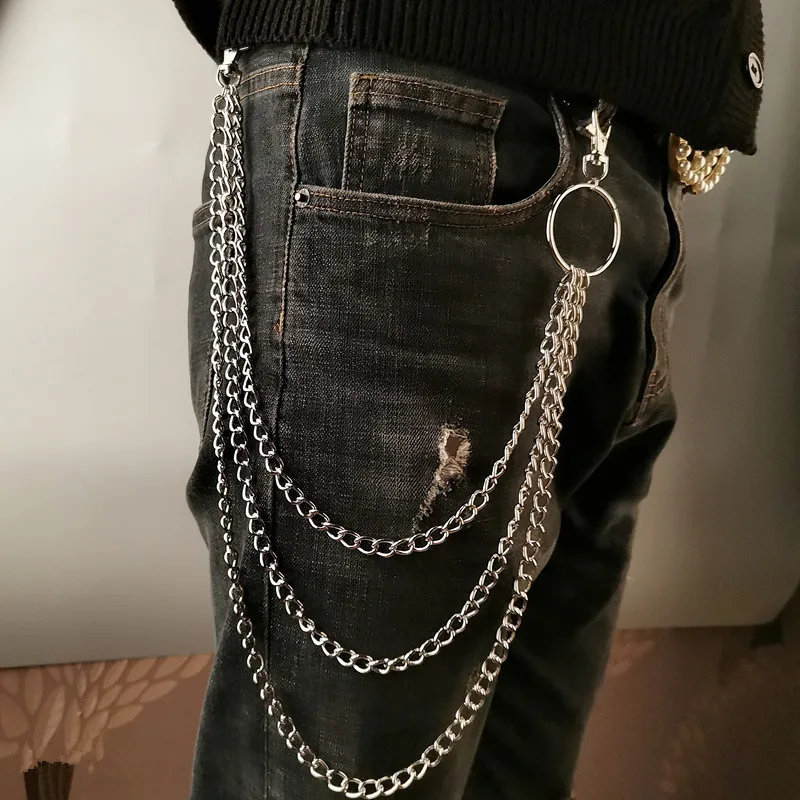 Women'S Fashion Layering - Cadena de cinturón metálica estilo punk