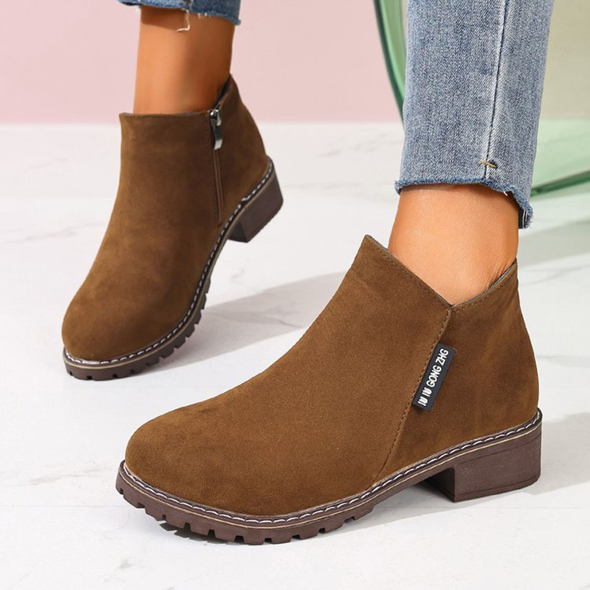Women'S Fashion Riding Boots - Botines de Mujer para Otoño e