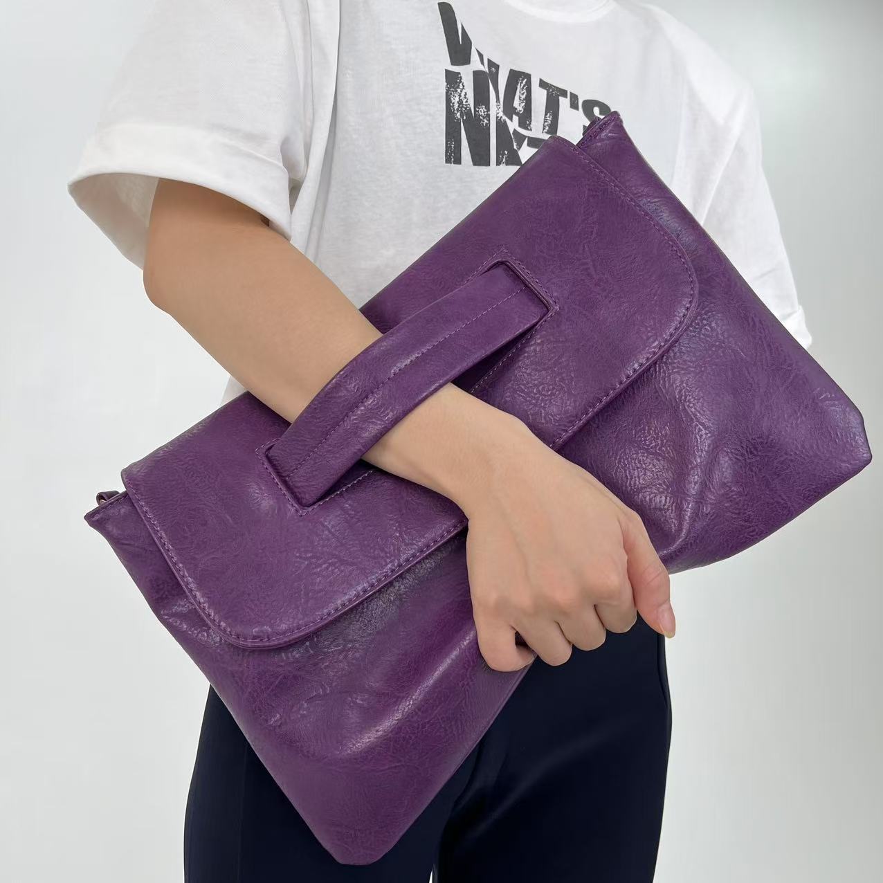 Women Fashion Gloves - Bolso para guantes de alta capacidad
