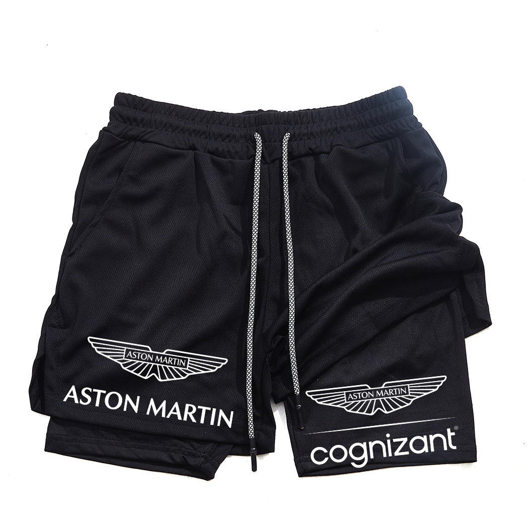 Women'S Fashion Layering - Nuevos pantalones cortos deportivos de doble