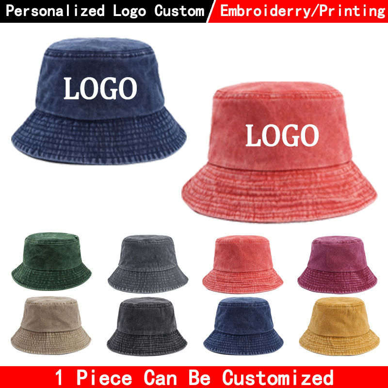 Women'S Fashion Visor - Sombrero de pescador de mezclilla con