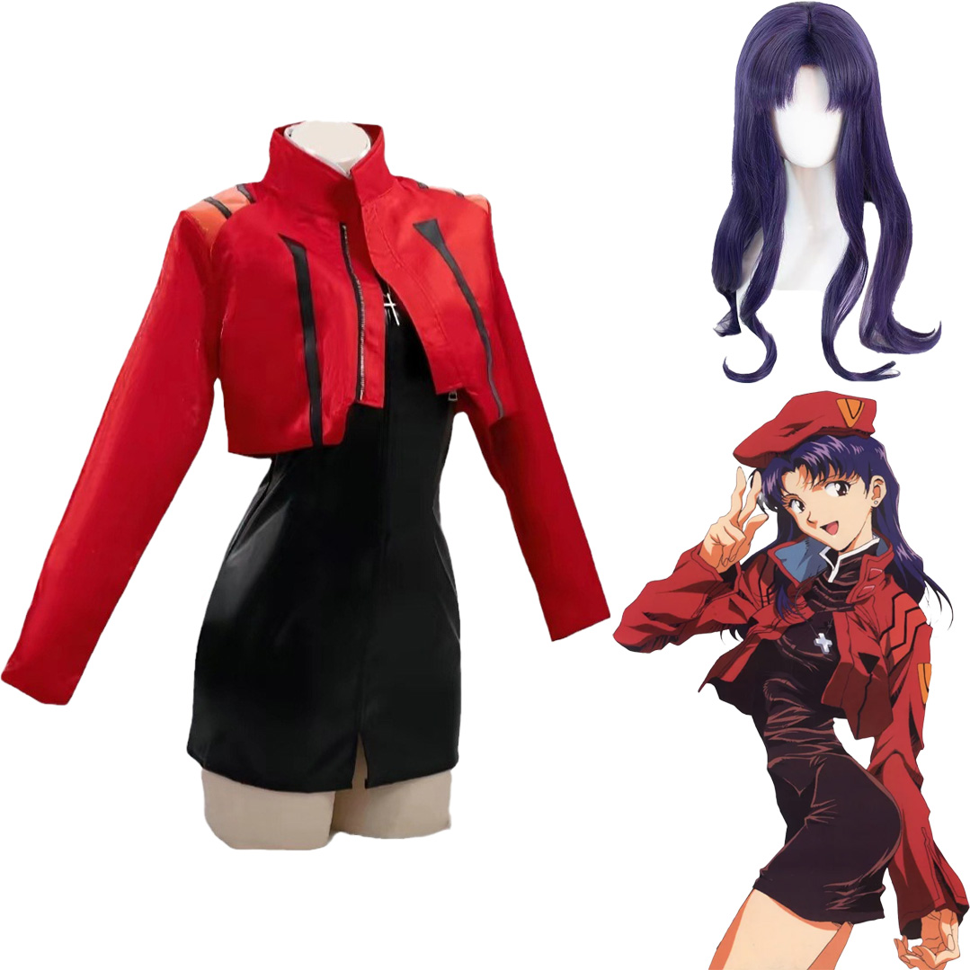 Women Fashion Reddit - Disfraz de Cosplay de Katsuragi Misato,