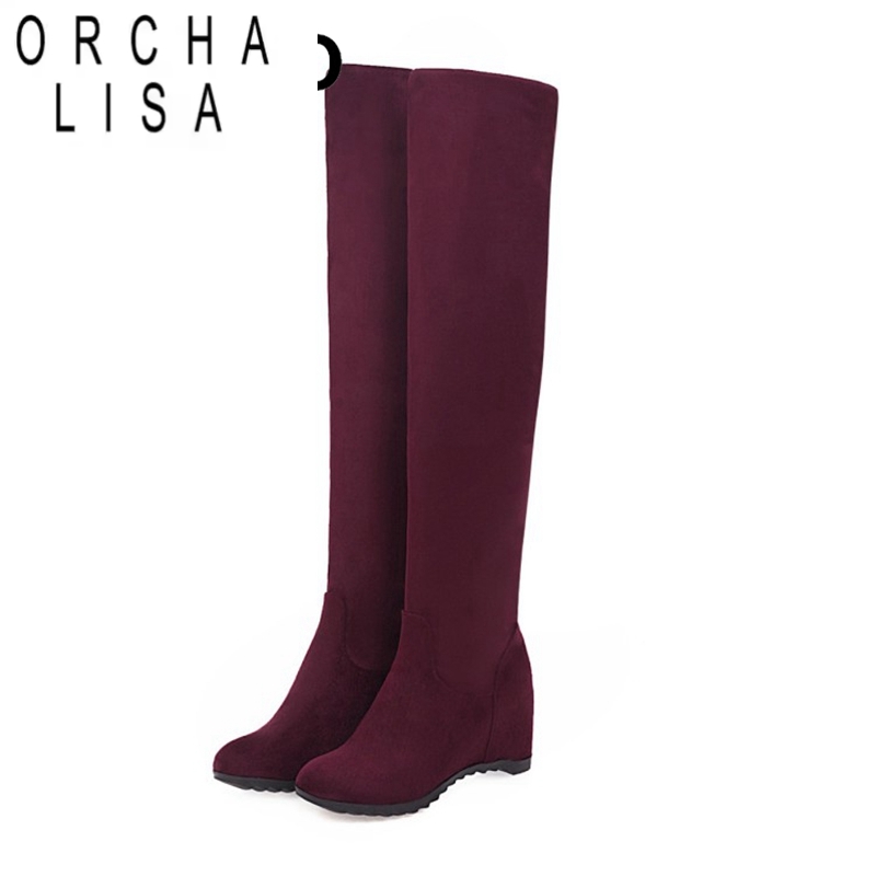 Women'S Fashion Riding Boots - ORCHA LISA Otoño Invierno moda mujer