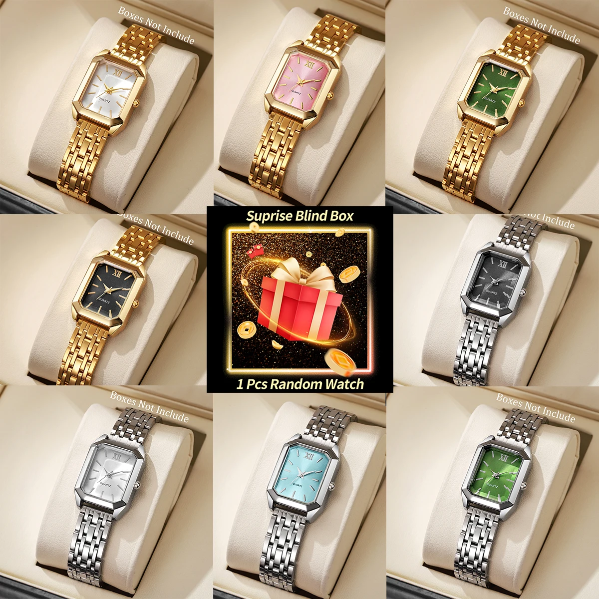Fashion Women Watches - Reloj de Mujer Sorpresa en Caja