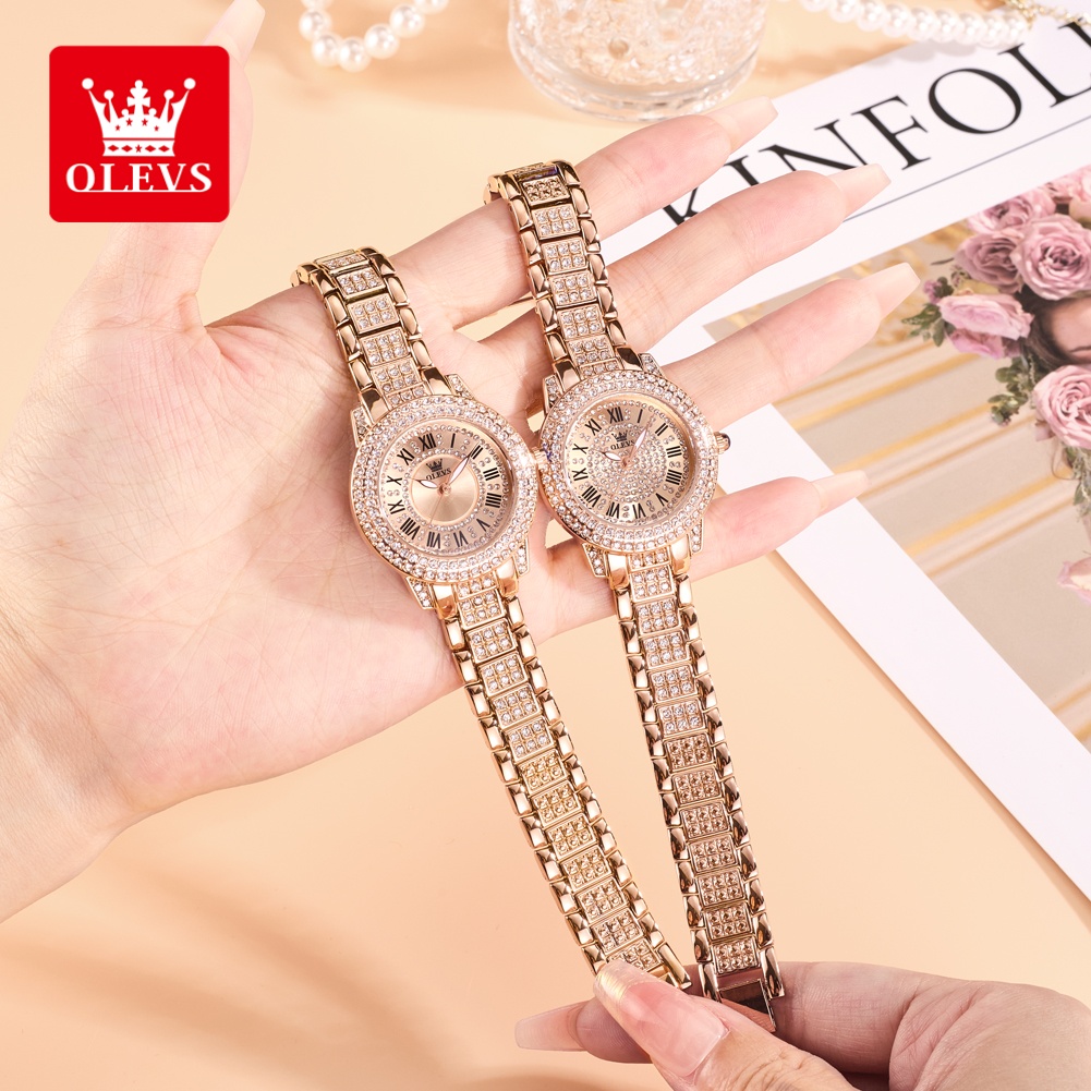 OLEVS, relojes de lujo a la mo - Fashion Women Watches reseña y precio