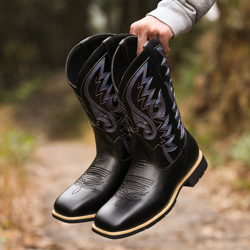 Botas de media pantorrilla de  - Women'S Fashion Riding Boots reseña y precio