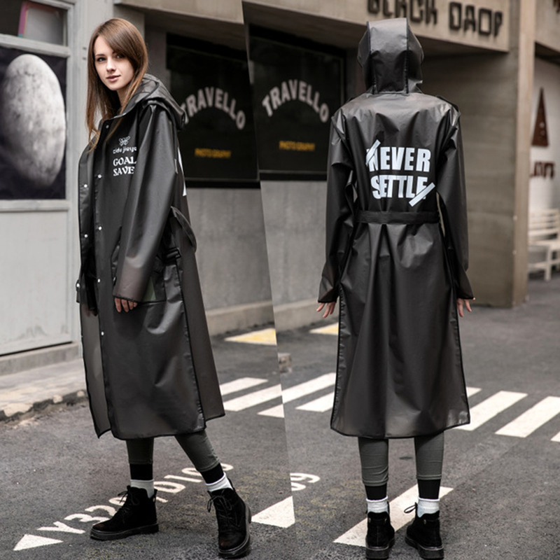 Chubasquero largo para adultos - Women'S Fashion Raincoat reseña y precio