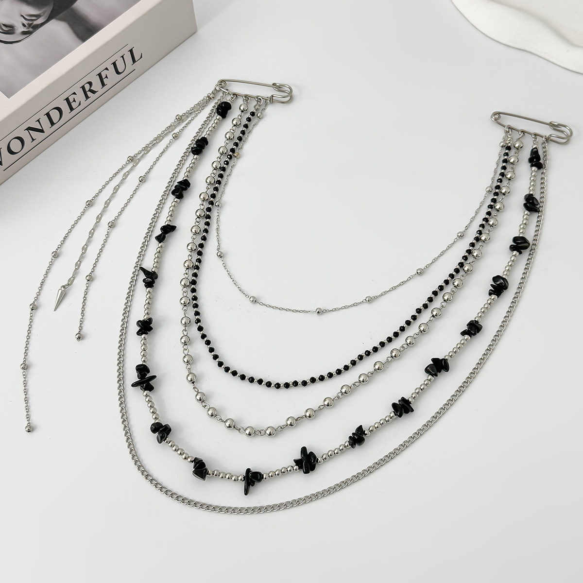 Broche Largo de Cristal Estilo - Women'S Fashion Layering reseña y precio