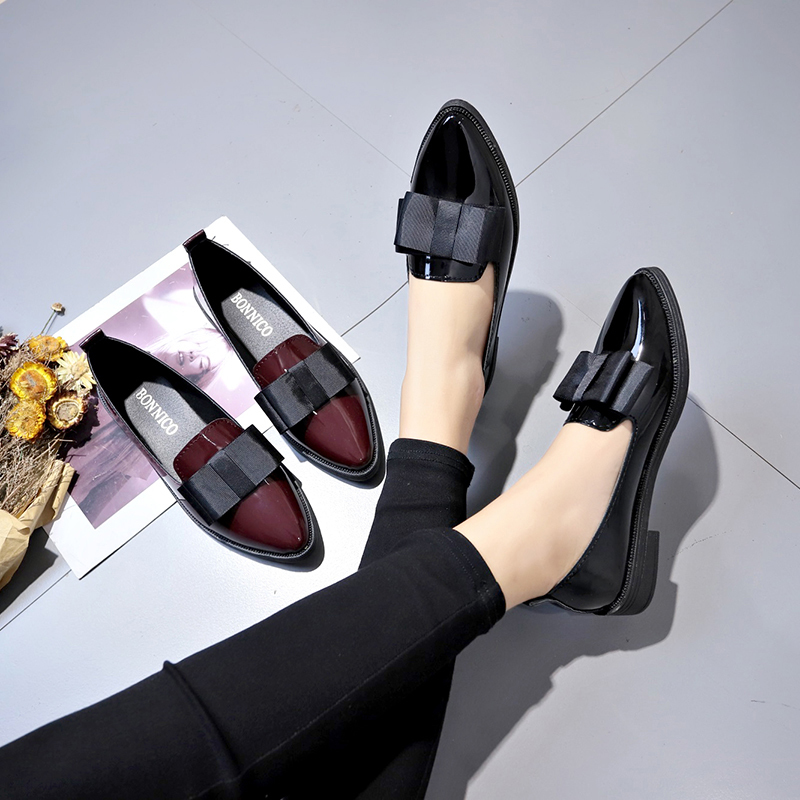 Zapatos Planos de Piel Sintéti - Women Fashion Reddit reseña y precio