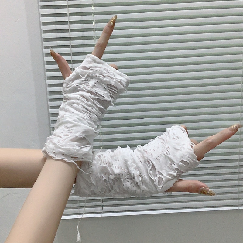 Mangas de protección solar de  - Women Fashion Gloves reseña y precio