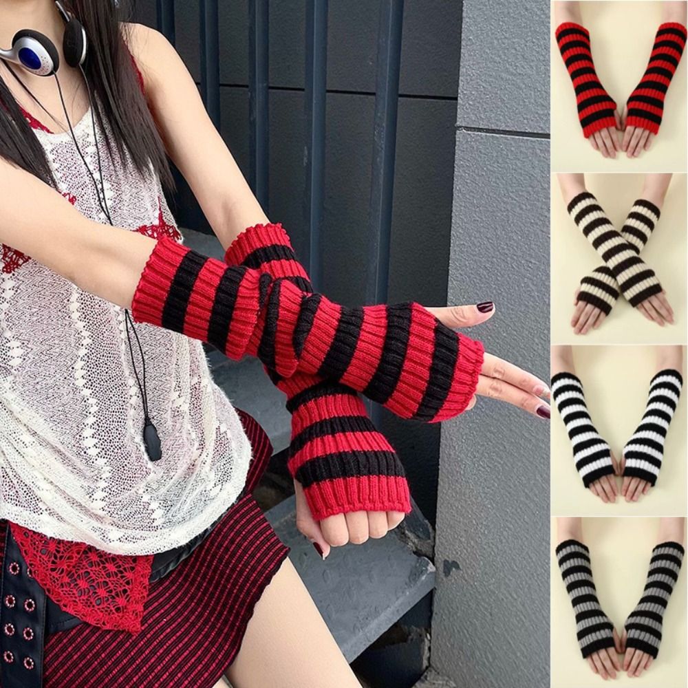 Guantes Largos sin Dedos de Pu - Women Fashion Gloves reseña y precio