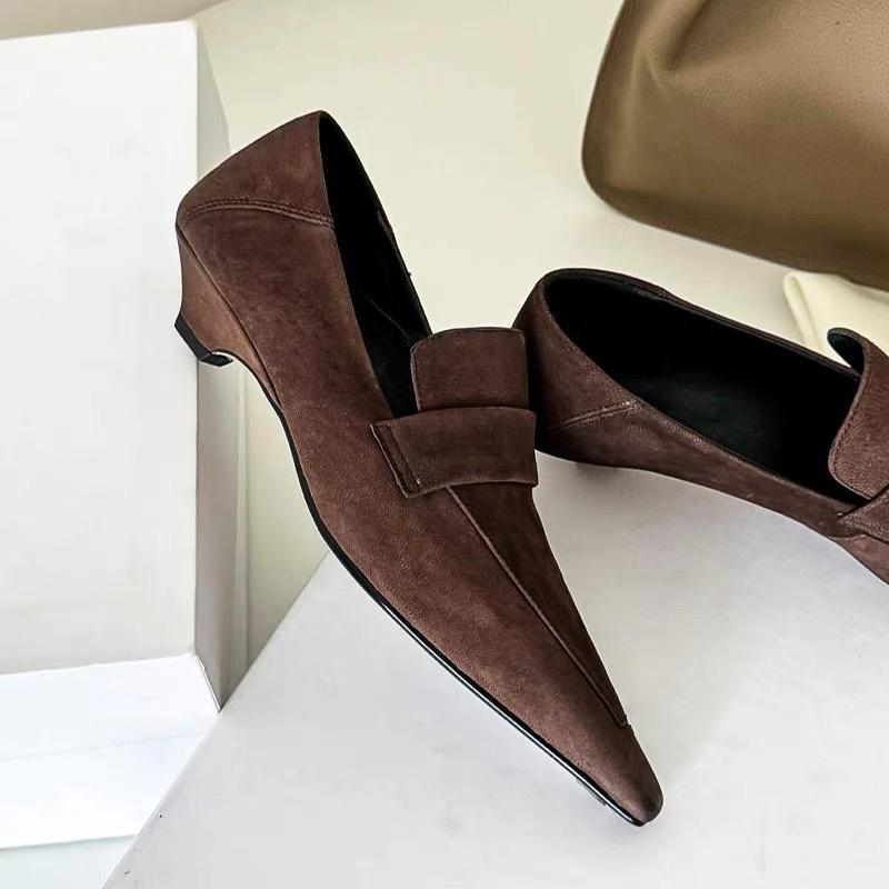 Zapatos de tacón con punta est - Women'S Fashion Brand Shoes reseña y precio
