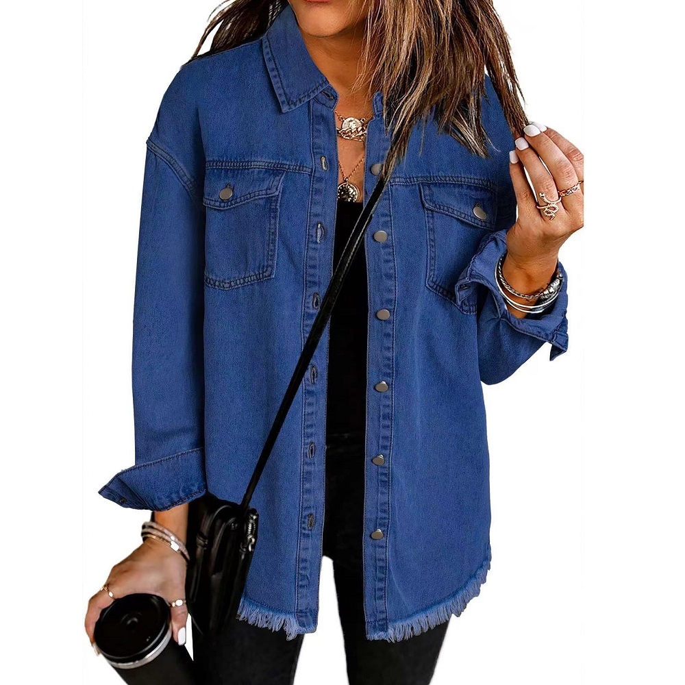 Chaqueta vaquera lavada para m - Women'S Fashion Denim Jacket reseña y precio