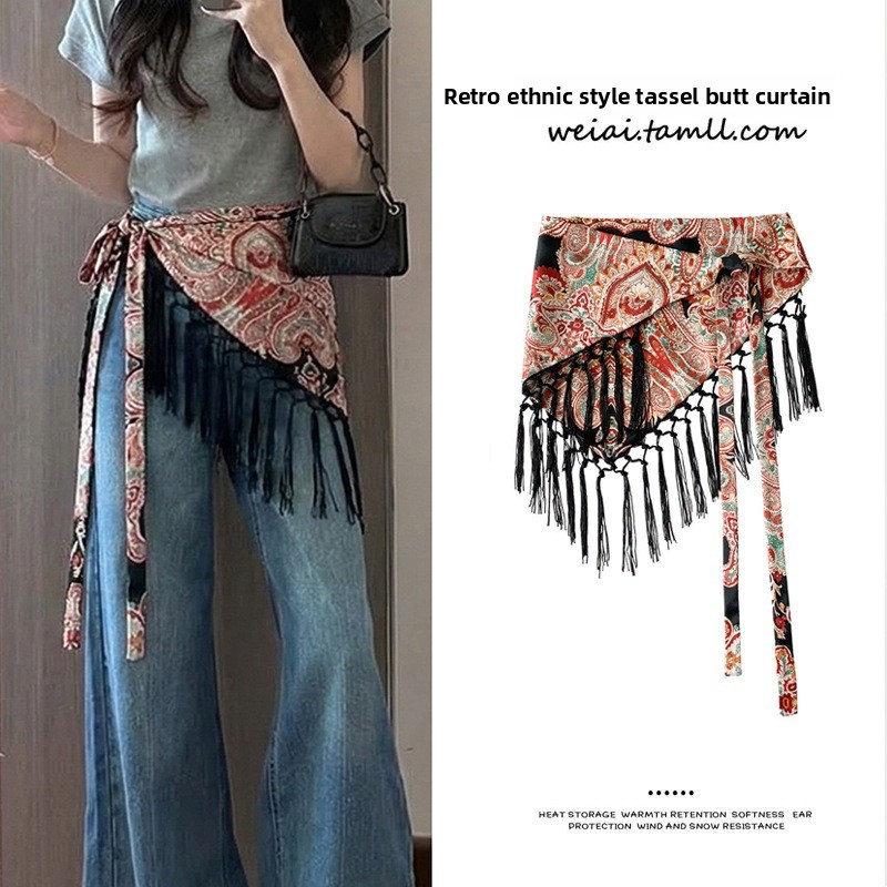 Faldón de moda bohemio con est - Women'S Fashion Layering reseña y precio