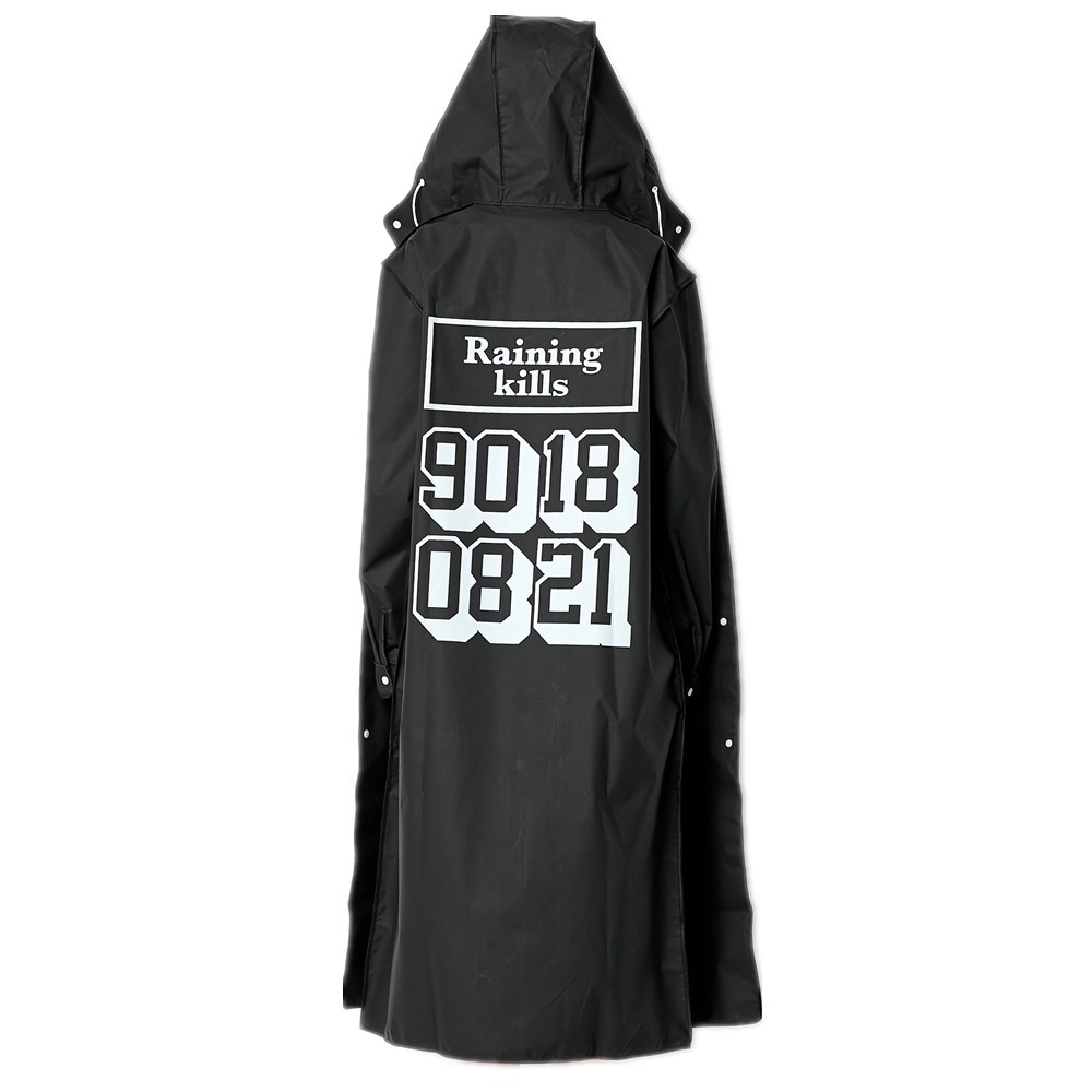 Nueva moda, capa de lluvia neg - Women'S Fashion Raincoat reseña y precio
