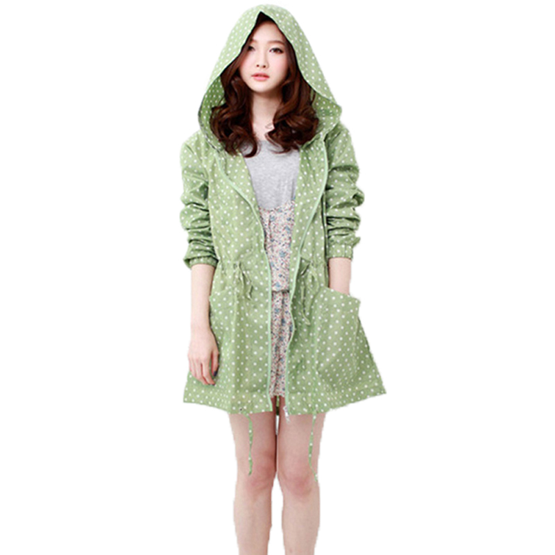 Chubasquero con estampado de p - Women'S Fashion Raincoat reseña y precio