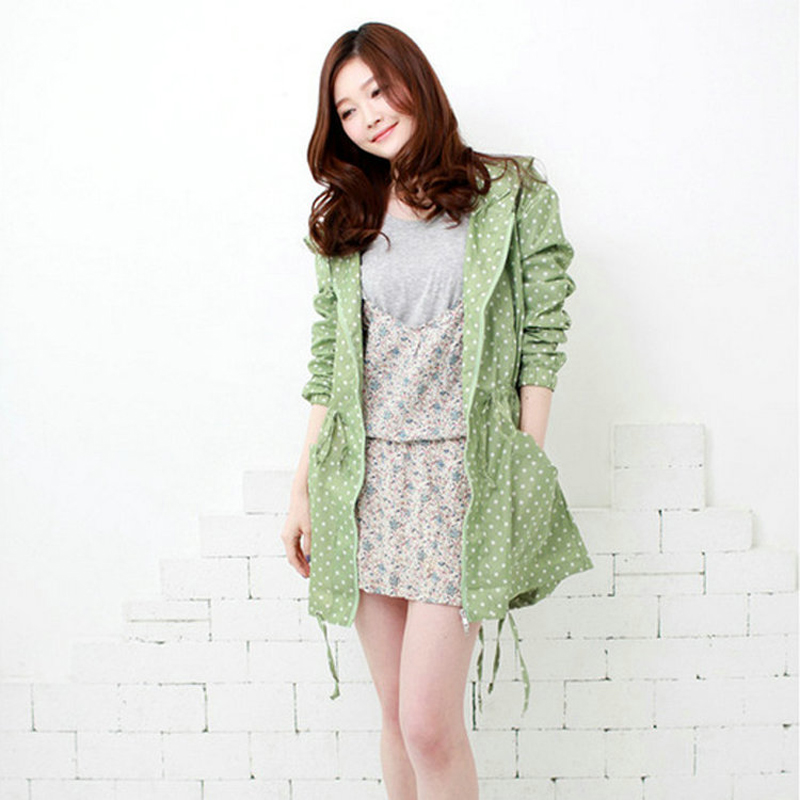 Chubasquero con estampado de p - Women'S Fashion Raincoat reseña y precio