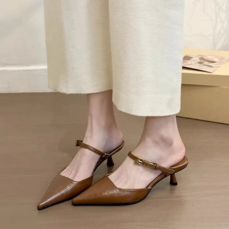 Zapatillas de tacón medio con  - Women'S Fashion Brand Shoes reseña y precio