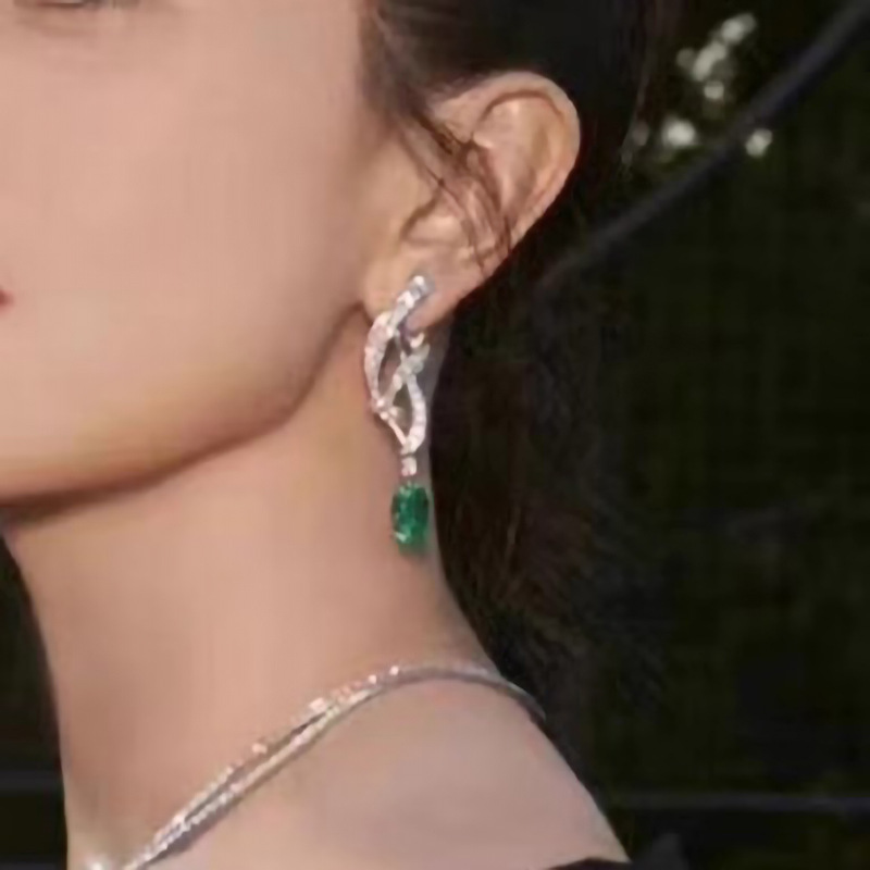 Pendientes Retro de Lujo con D - Women'S Fashion Magazine reseña y precio