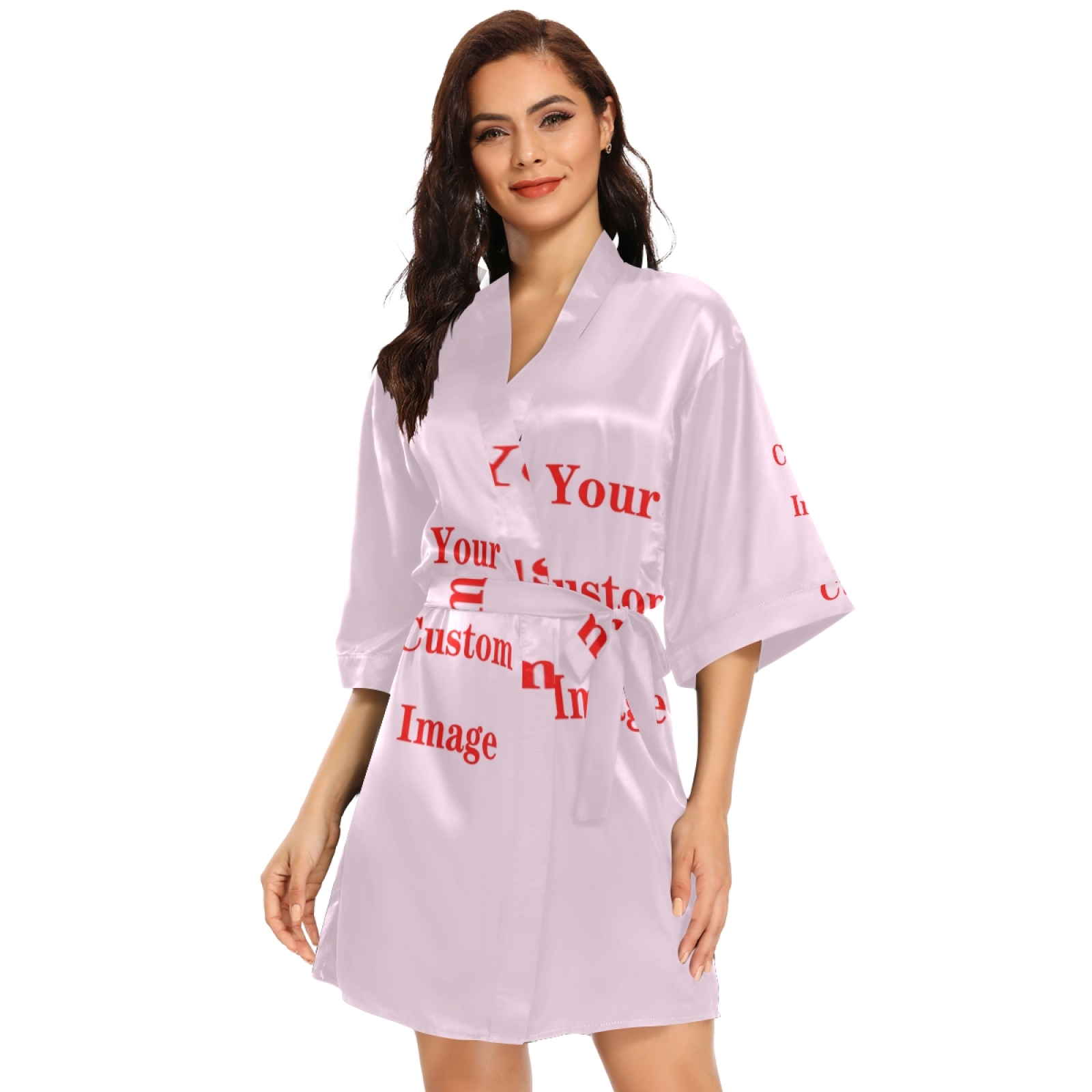 Bata larga de satén para mujer - Women'S Fashion Dresses Images reseña y precio