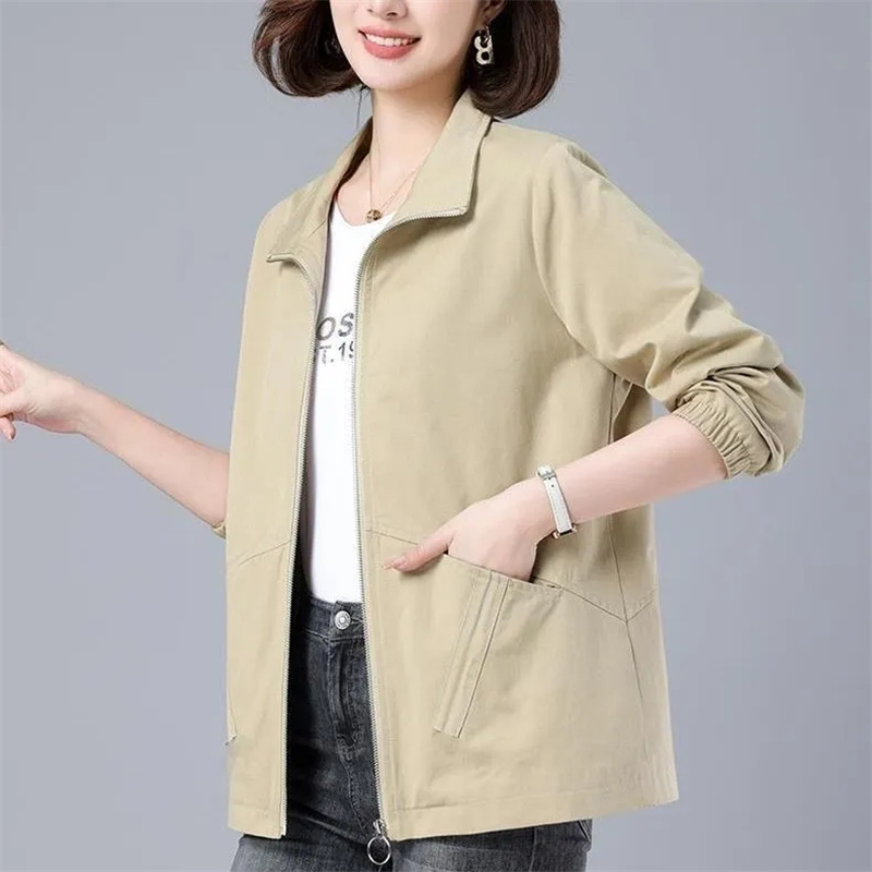 Moda 2025 nueva chaqueta corta - Women'S Fashion Raincoat reseña y precio