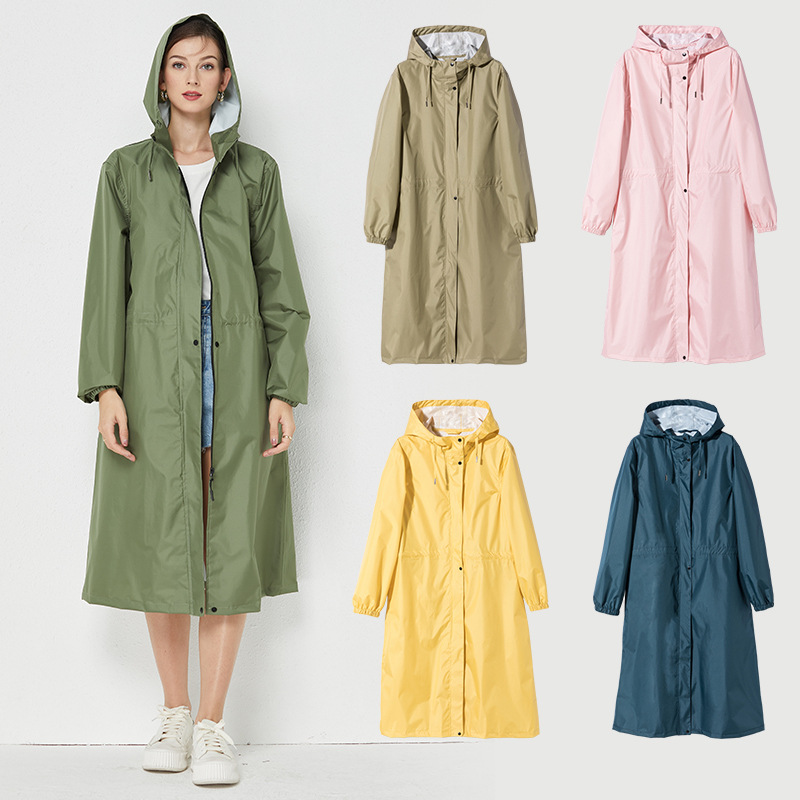 Nueva moda mujer impermeable l - Women'S Fashion Raincoat reseña y precio