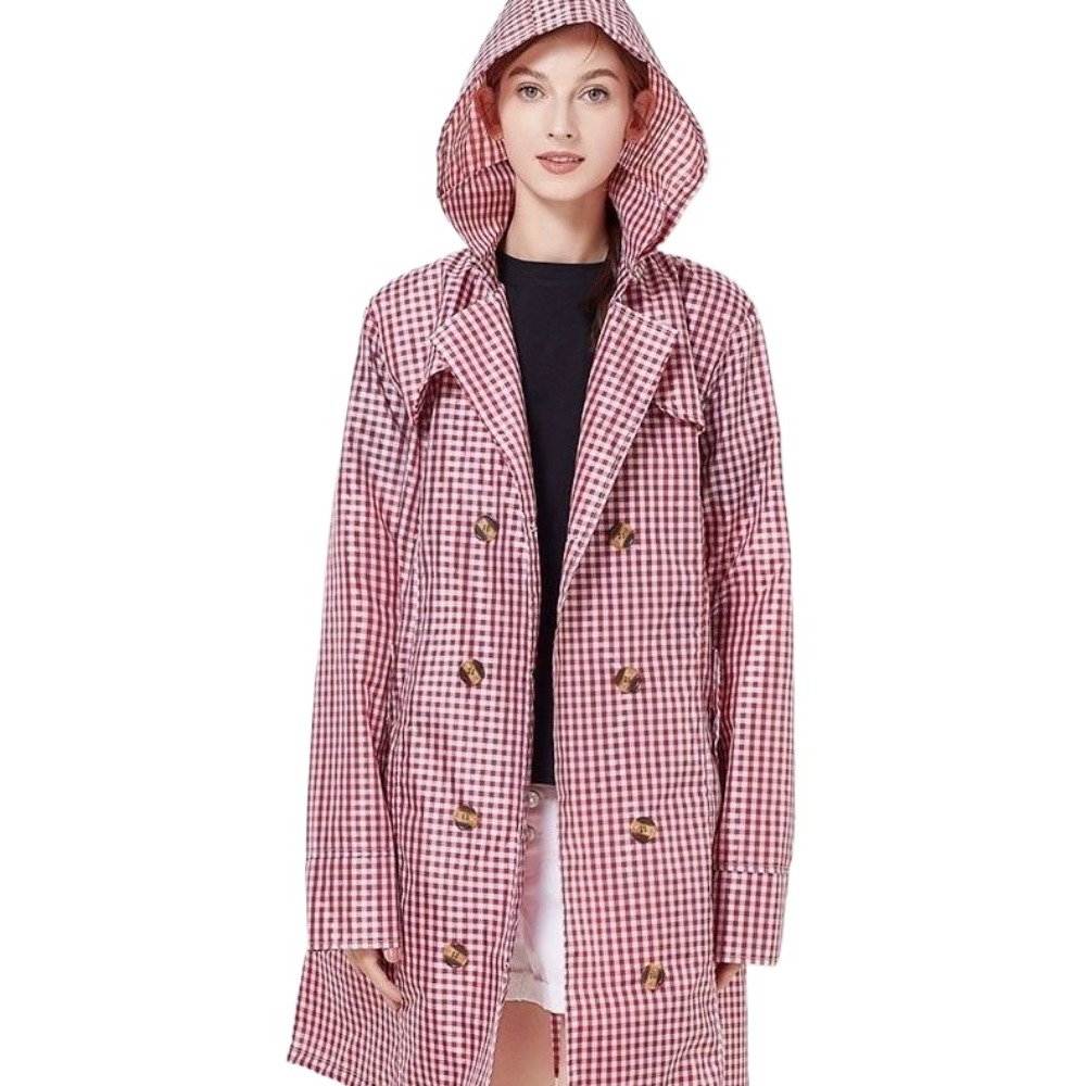 Impermeable Ligero para Adulto - Women'S Fashion Raincoat reseña y precio