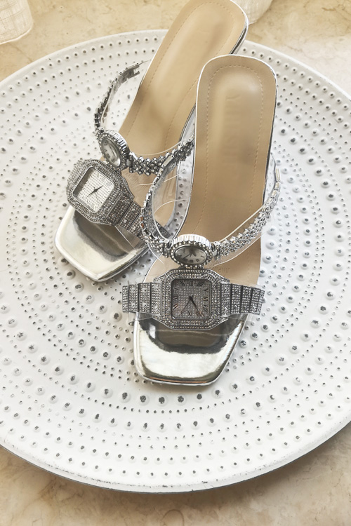 Sandalias de tacón alto con re - Fashion Women Watches reseña y precio