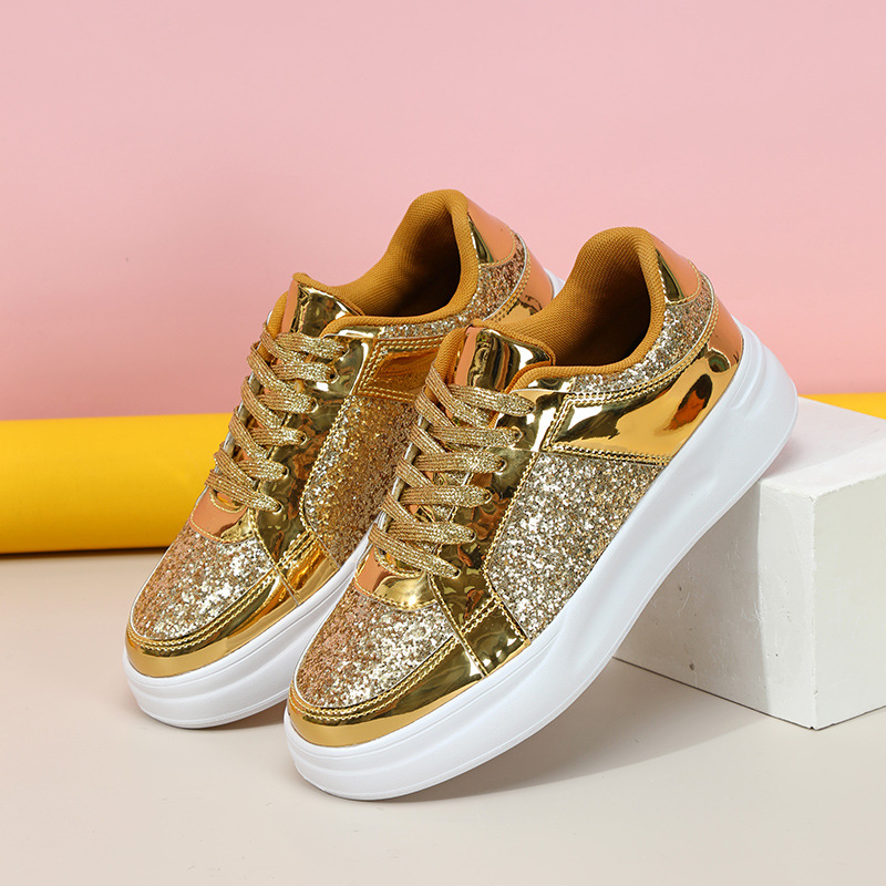 Zapatos de moda con lentejuela - Sneakers Fashion Women reseña y precio
