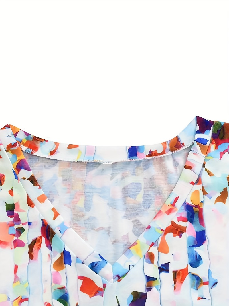 Top con estampado de flores y  - Women Fashion Vest reseña y precio