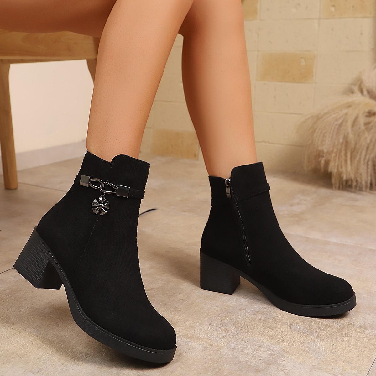 Nuevas botas de trabajo inform - Women'S Fashion Riding Boots reseña y precio
