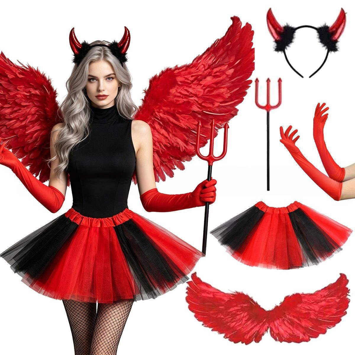 Disfraz de Halloween: conjunto - Women Fashion Reddit reseña y precio