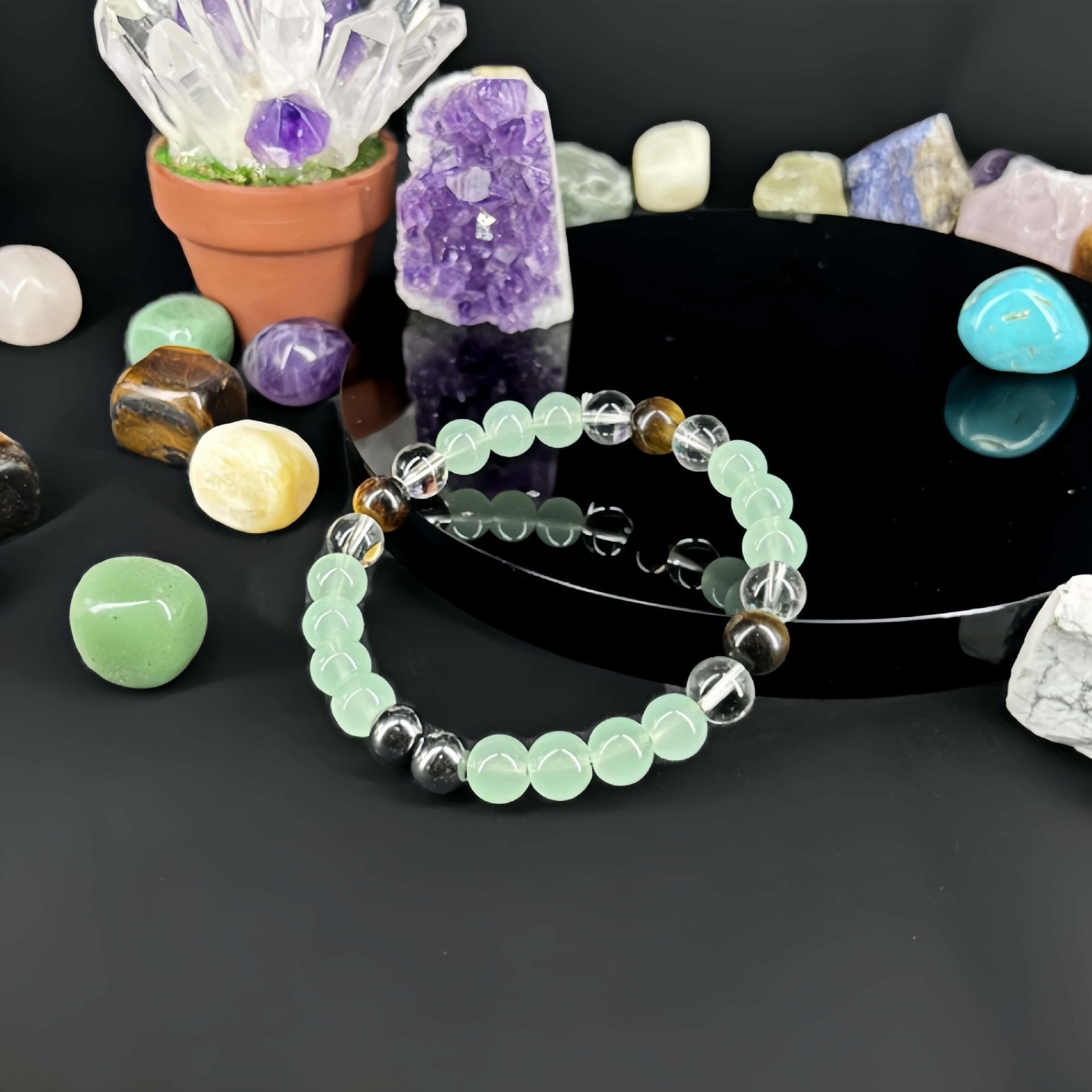 Pulsera de Piedras Naturales 2 - New Balance Fashion Women reseña y precio