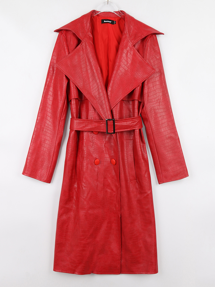 Nerazzurri-gabardina larga hol - Women'S Fashion Raincoat reseña y precio