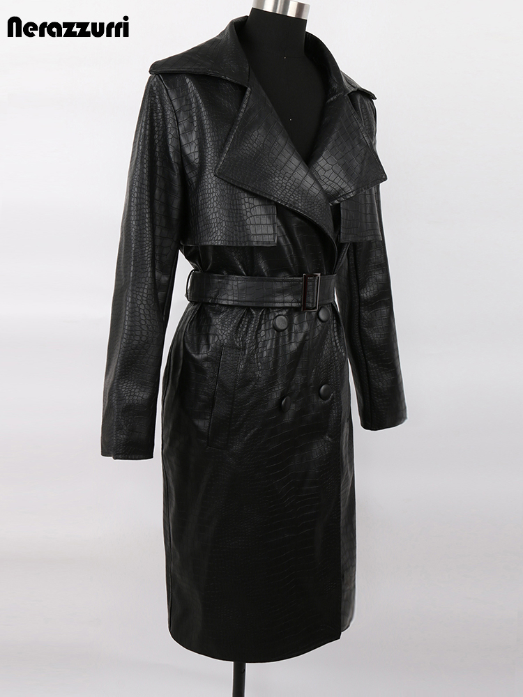 Nerazzurri-gabardina larga hol - Women'S Fashion Raincoat reseña y precio