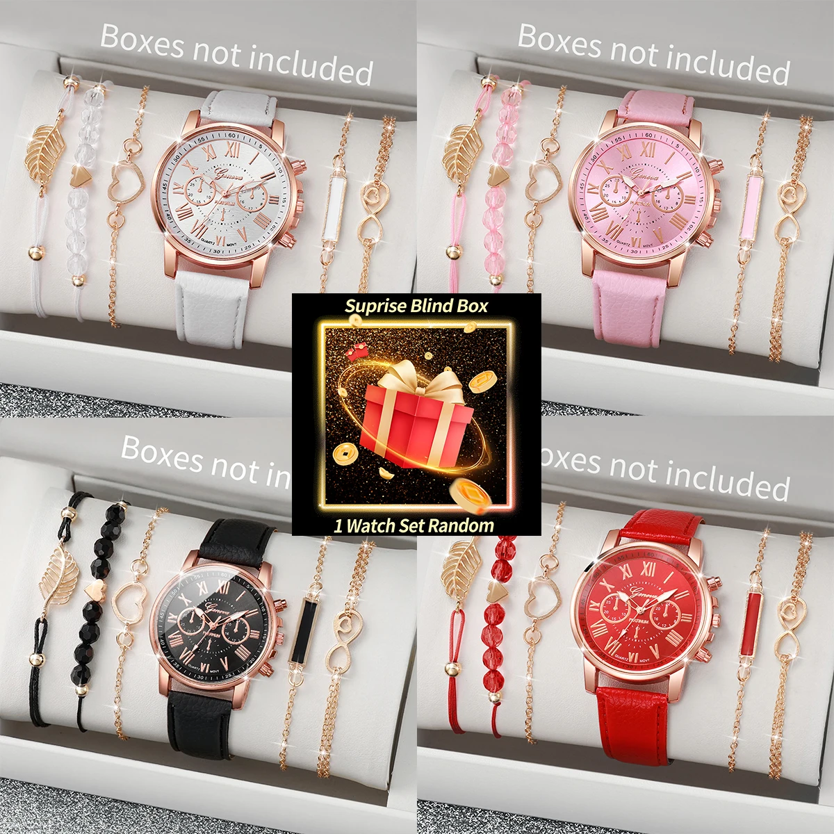 Caja Sorpresa con Reloj de Muj - Fashion Women Watches reseña y precio