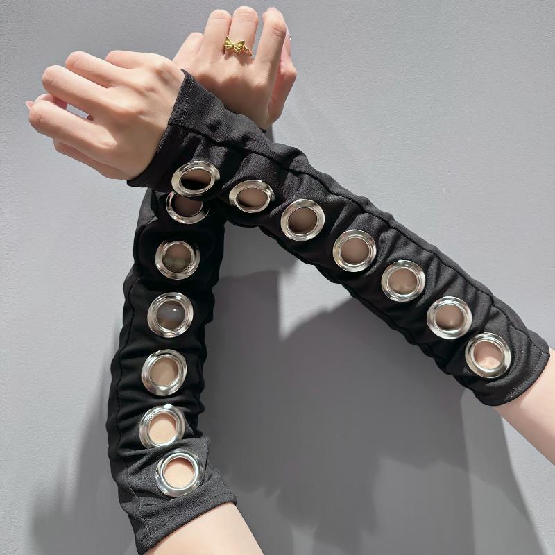 Guantes sin dedos góticos Punk - Women Fashion Gloves reseña y precio