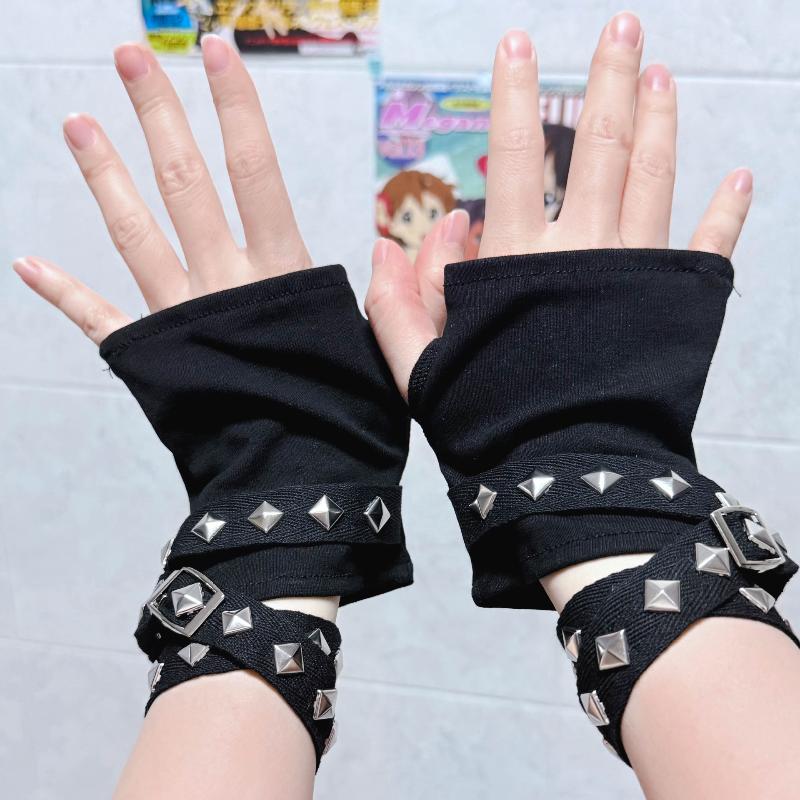 Guantes sin dedos góticos Punk - Women Fashion Gloves reseña y precio