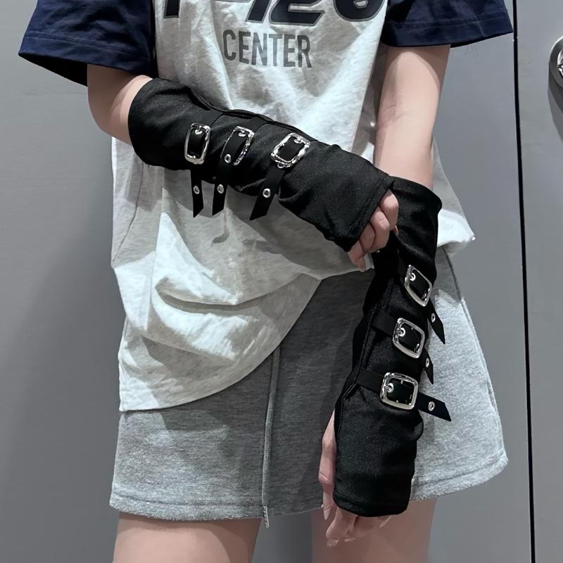 Guantes sin dedos góticos Punk - Women Fashion Gloves reseña y precio