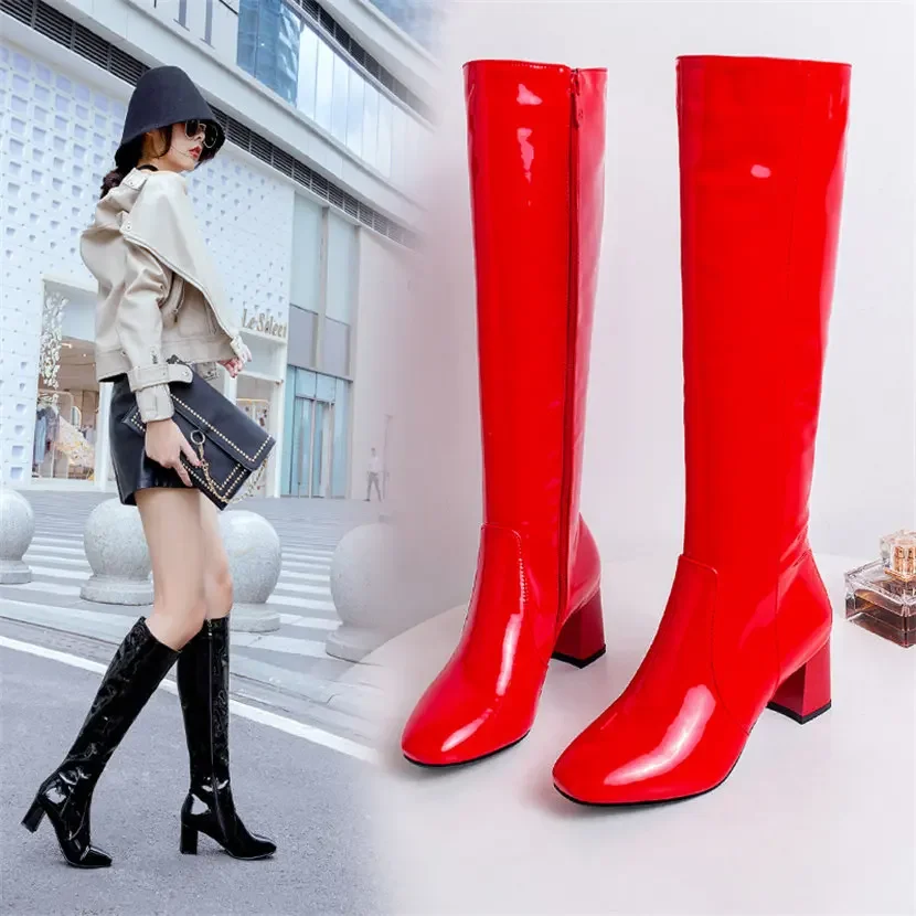Botas hasta la rodilla de char - Women Fashion Reddit reseña y precio