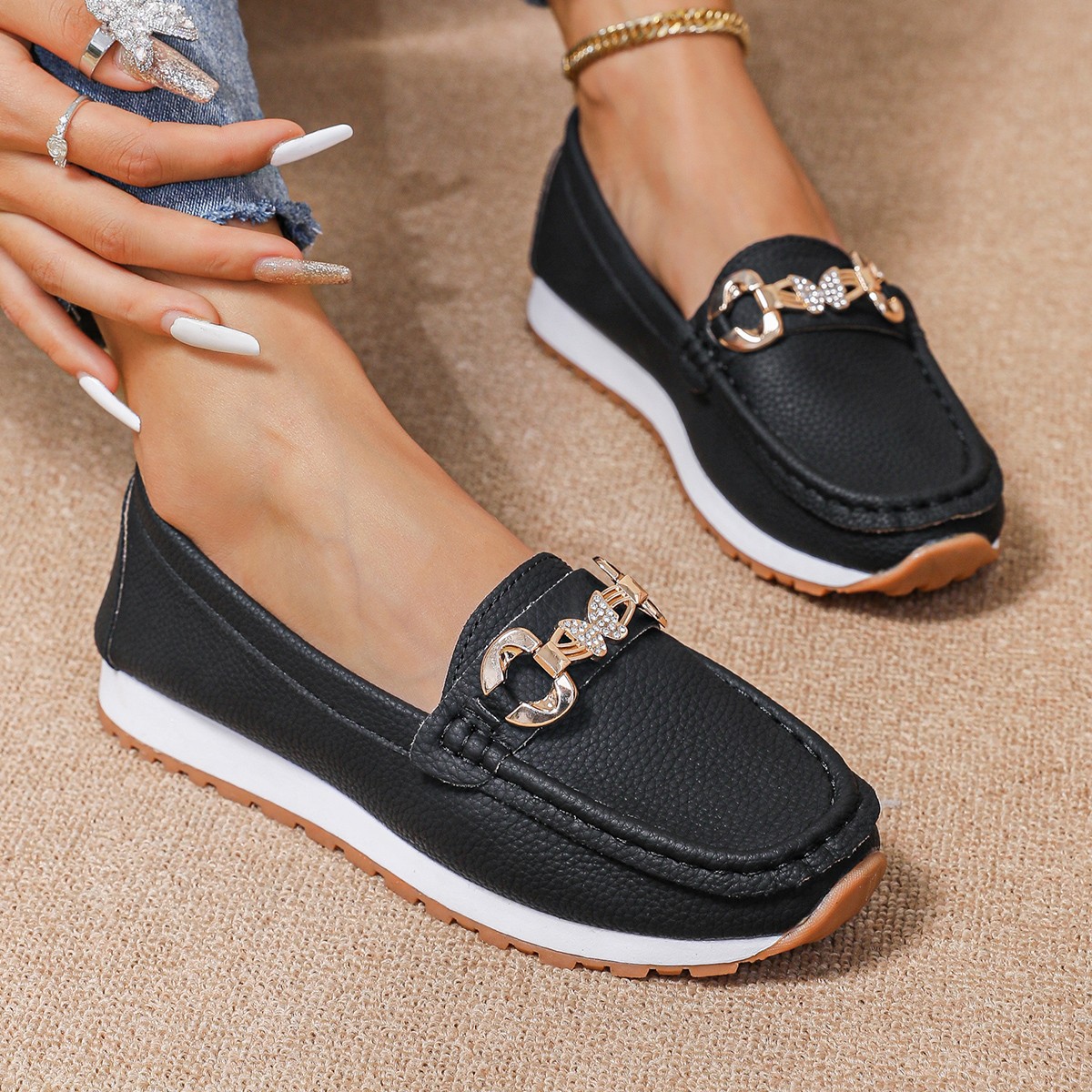 Nuevos Zapatos Planos Casuales - Sneakers Fashion Women reseña y precio