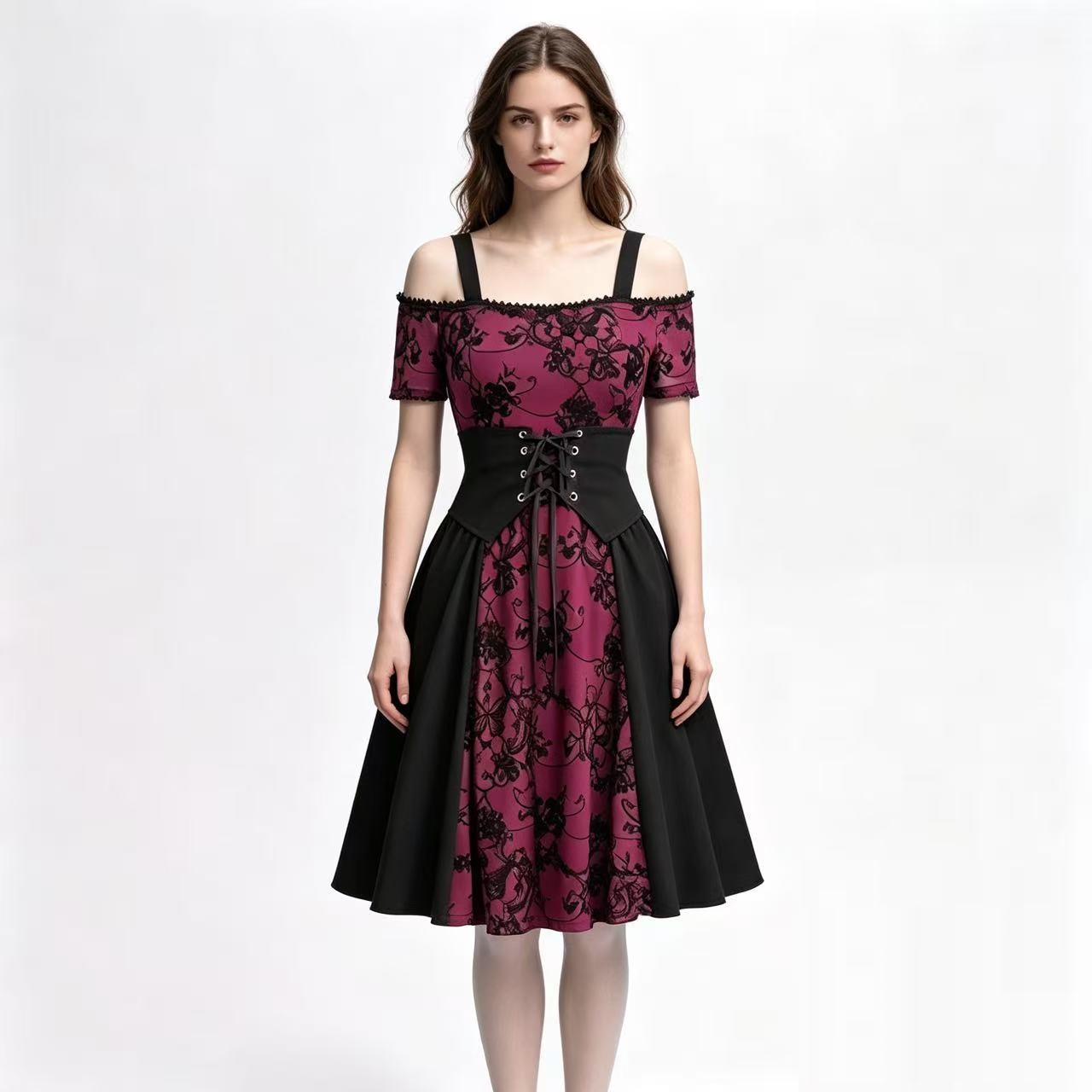 Vestido corto de tirantes con  - Women Fashion Reddit reseña y precio