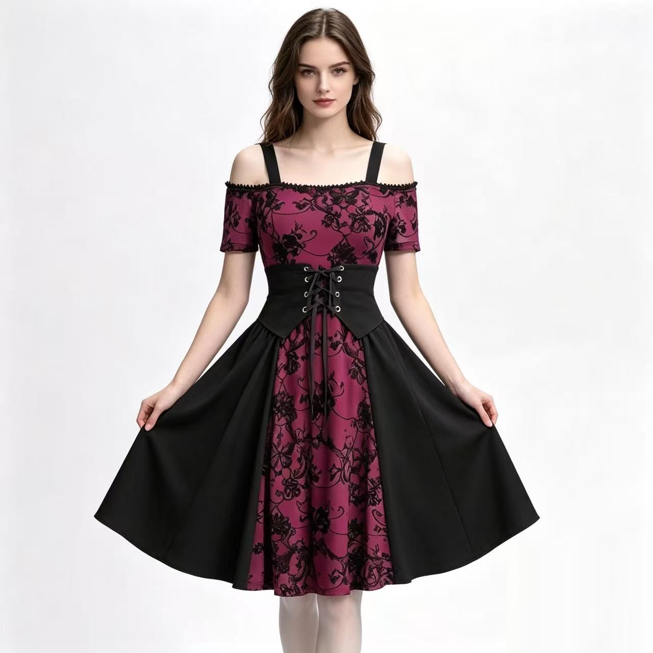 Vestido corto de tirantes con  - Women Fashion Reddit reseña y precio
