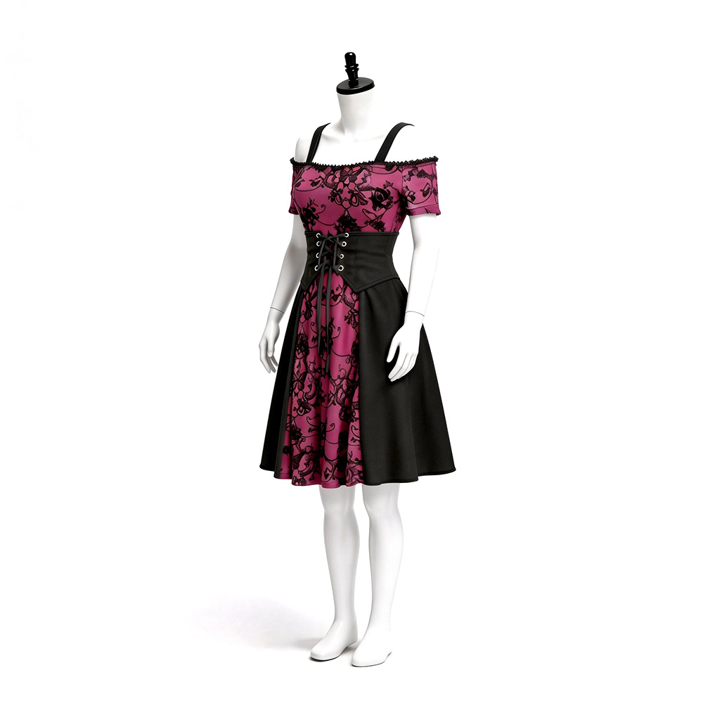 Vestido corto de tirantes con  - Women Fashion Reddit reseña y precio