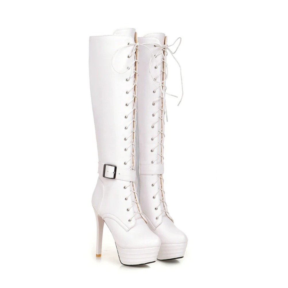 Botas hasta la rodilla para Mu - Women'S Fashion Riding Boots reseña y precio