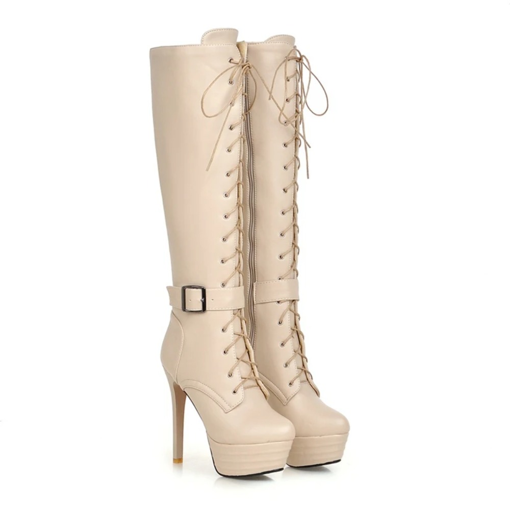 Botas hasta la rodilla para Mu - Women'S Fashion Riding Boots reseña y precio