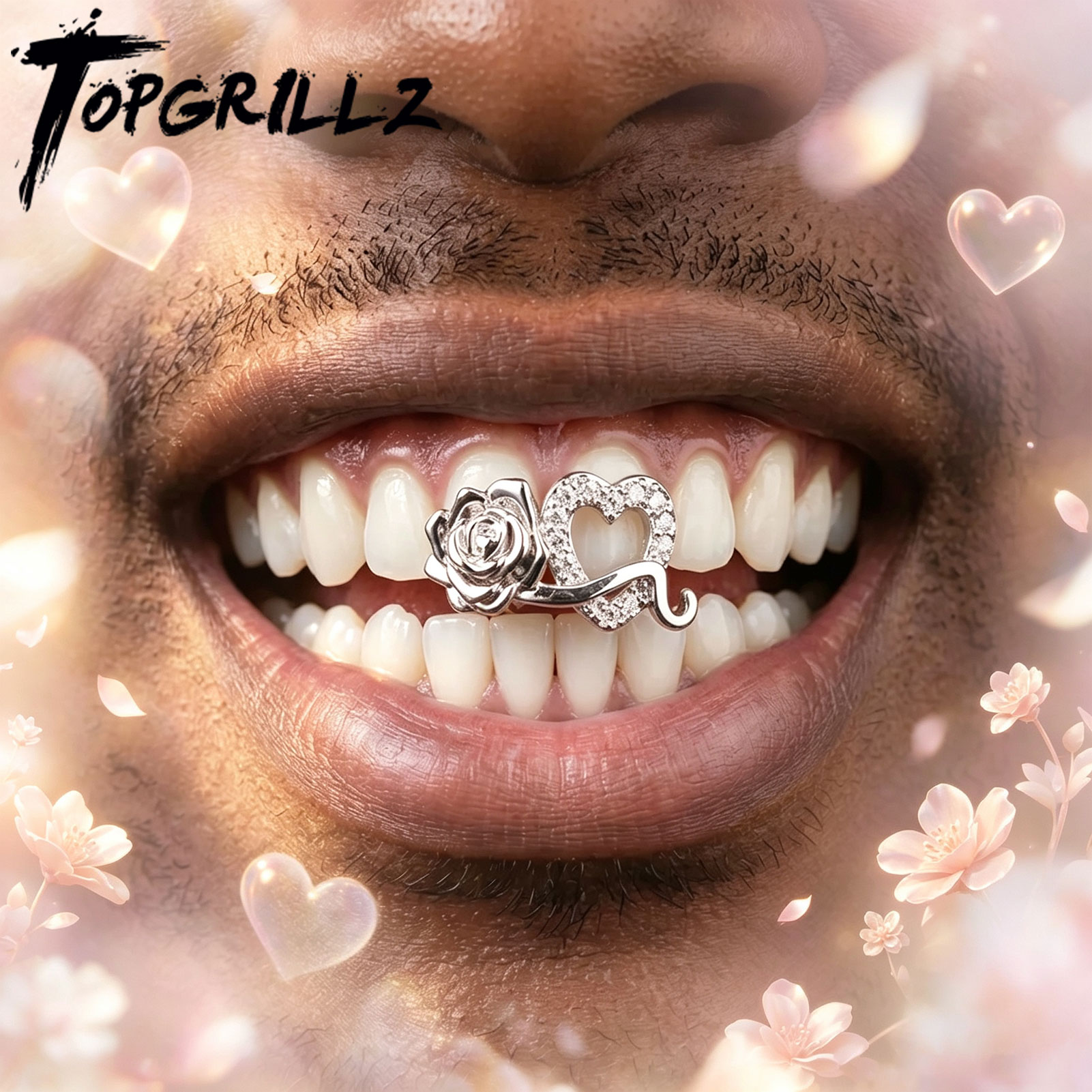 TOPGRILLZ - Grillz Románticos  - Women'S Fashion Visor reseña y precio